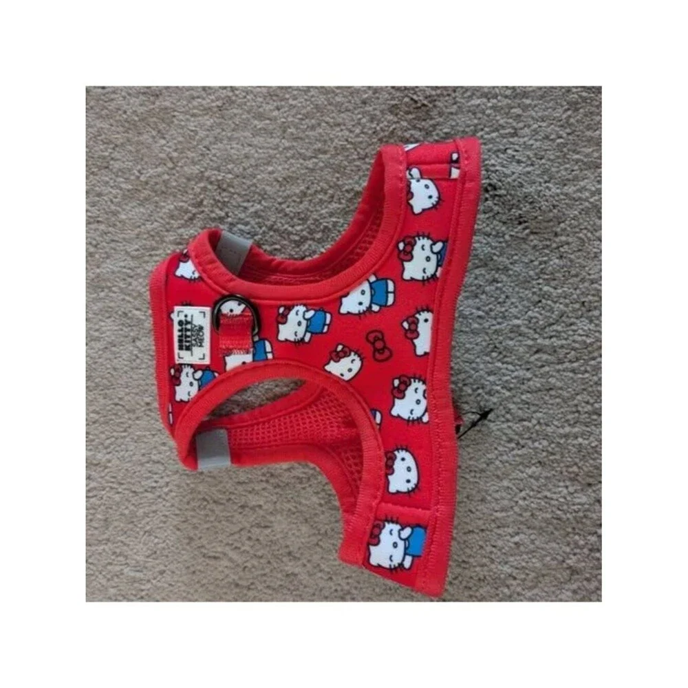 NWT Sassy Meow Hello Kitty Red Cat Harness, Small WAS $25